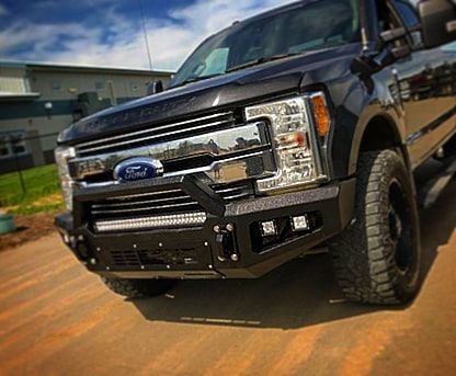 Lifted Ford pickup
