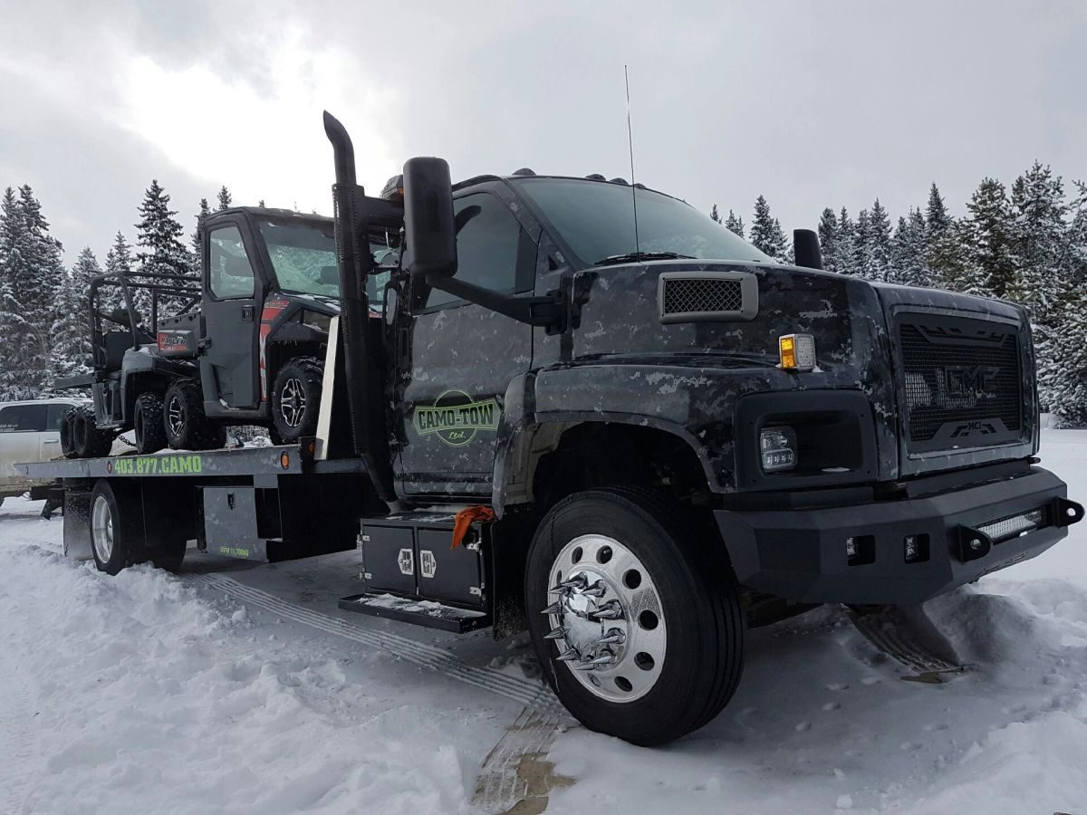 Camo Tow heavy truck